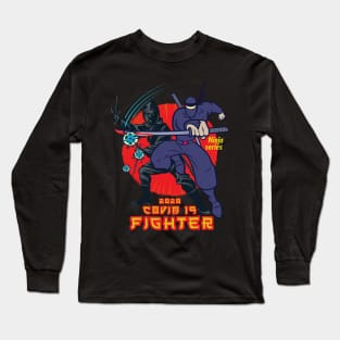 COVID-19 Fighter | Ninja Series Long Sleeve T-Shirt